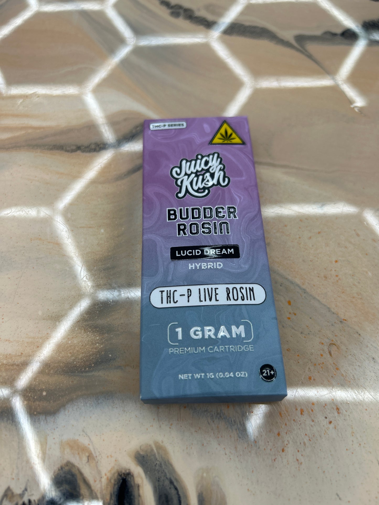 Juicy kush budder rosin 1g vape lucid dream hybrid