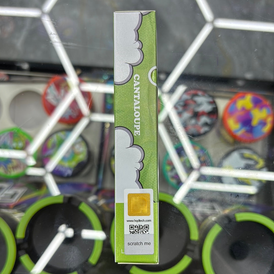 HQD cantaloupe, 1200 puffs curvy plus