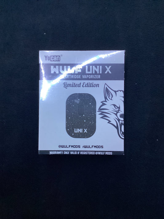 Yocan wulf uni x cartridge vaporizer, limited edition black and white