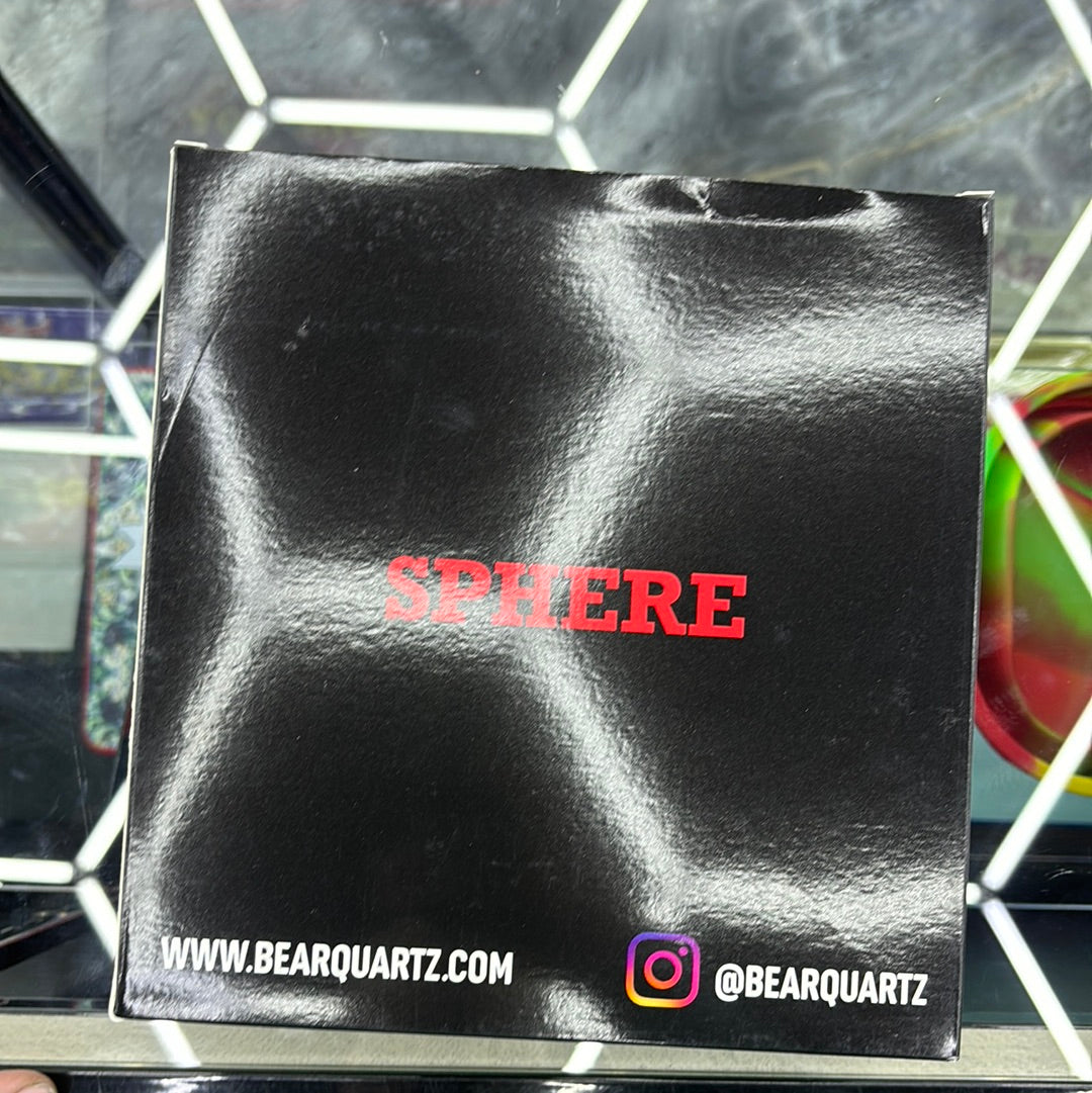 Bear quartz sphere frosted rig kit