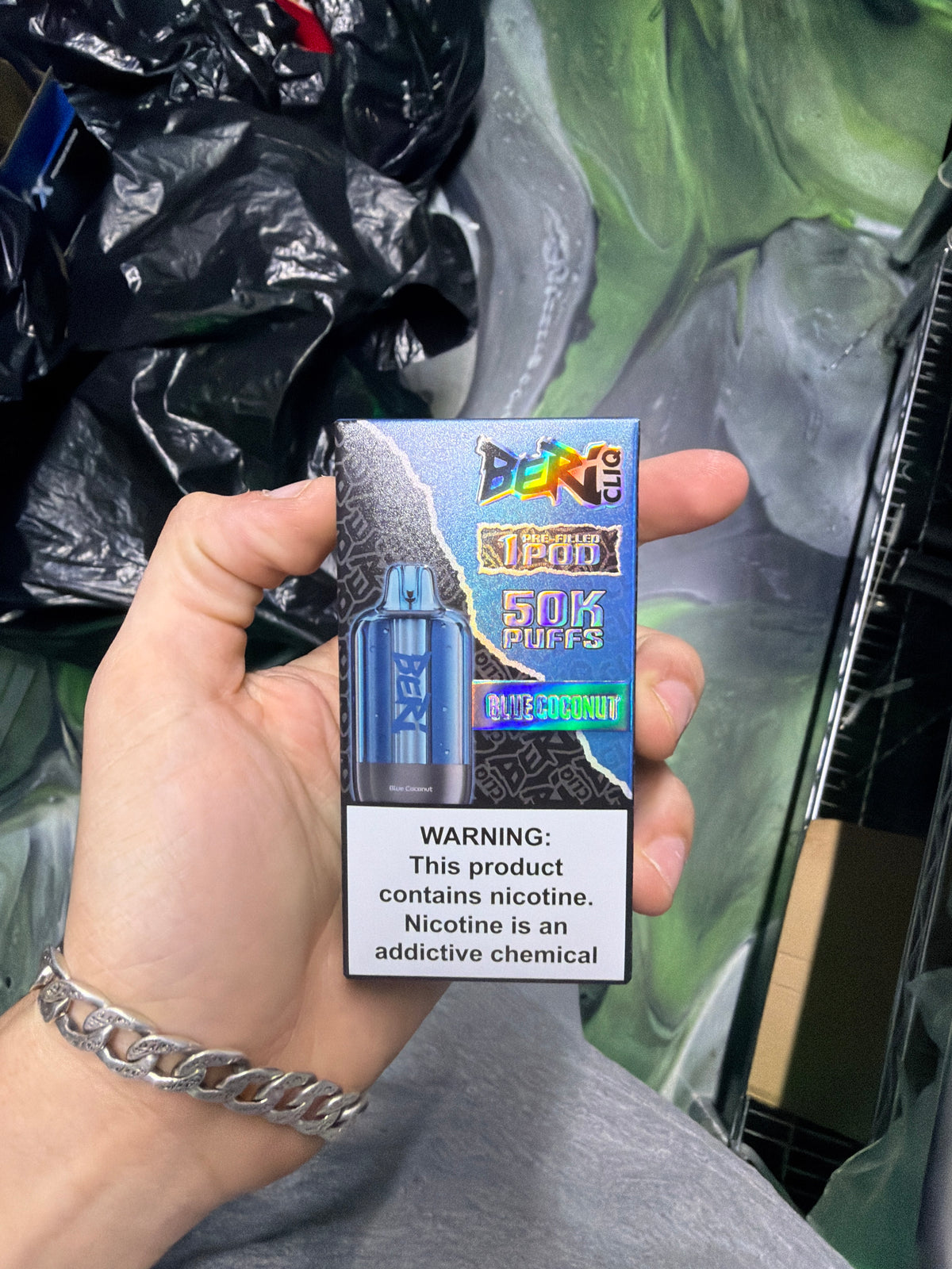 Beri Cliq 50k Pod Only Blue Coconut