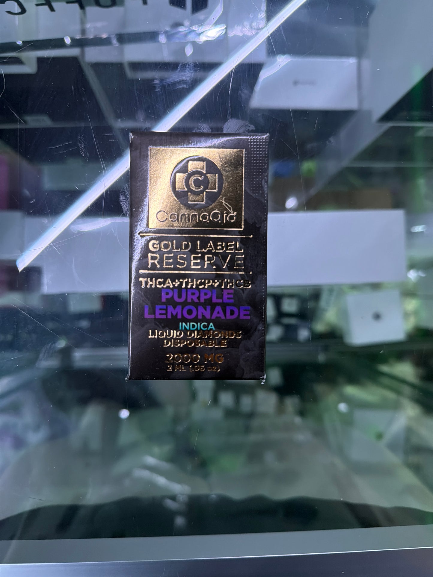 Cannaaid Gold Label Reserve THCA+THCP+THCB Disposable 2ML purple lemonade indica