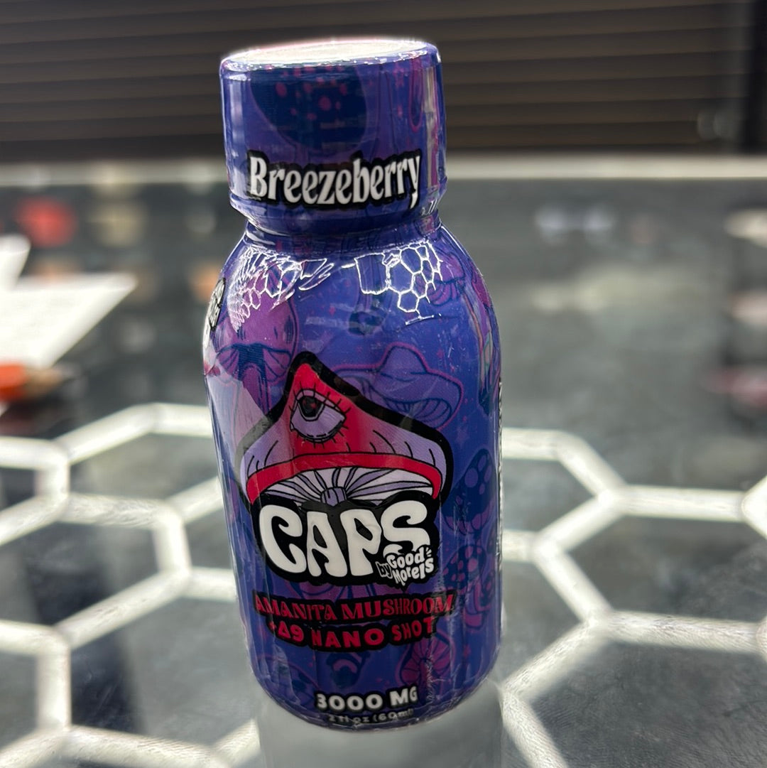 Caps breeze, berry shot