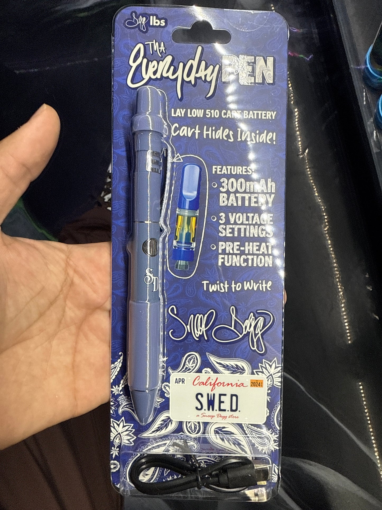 Snoop Dogg the every day pen 510 cart battery