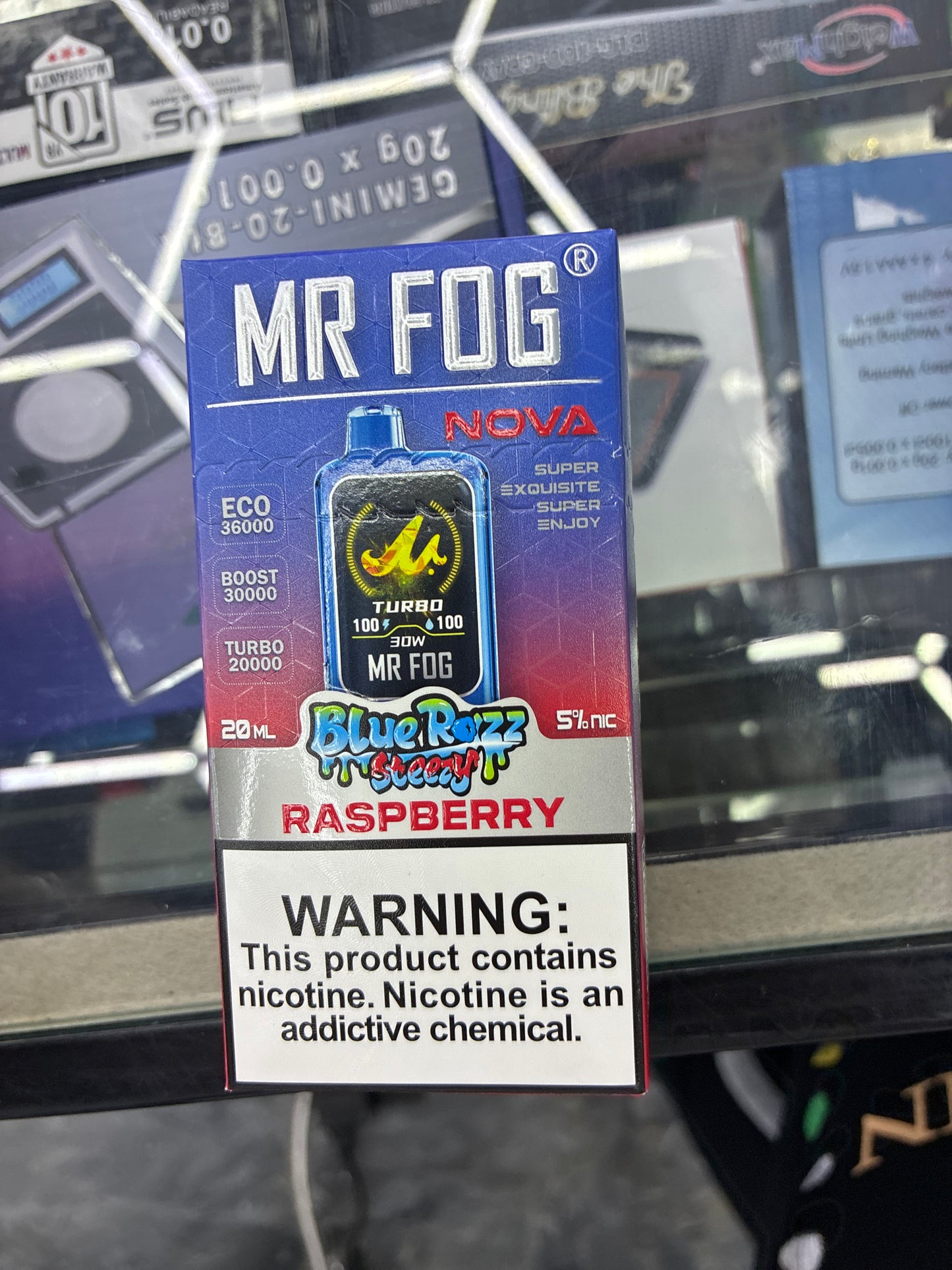 Mr fog 30k hits raspberries