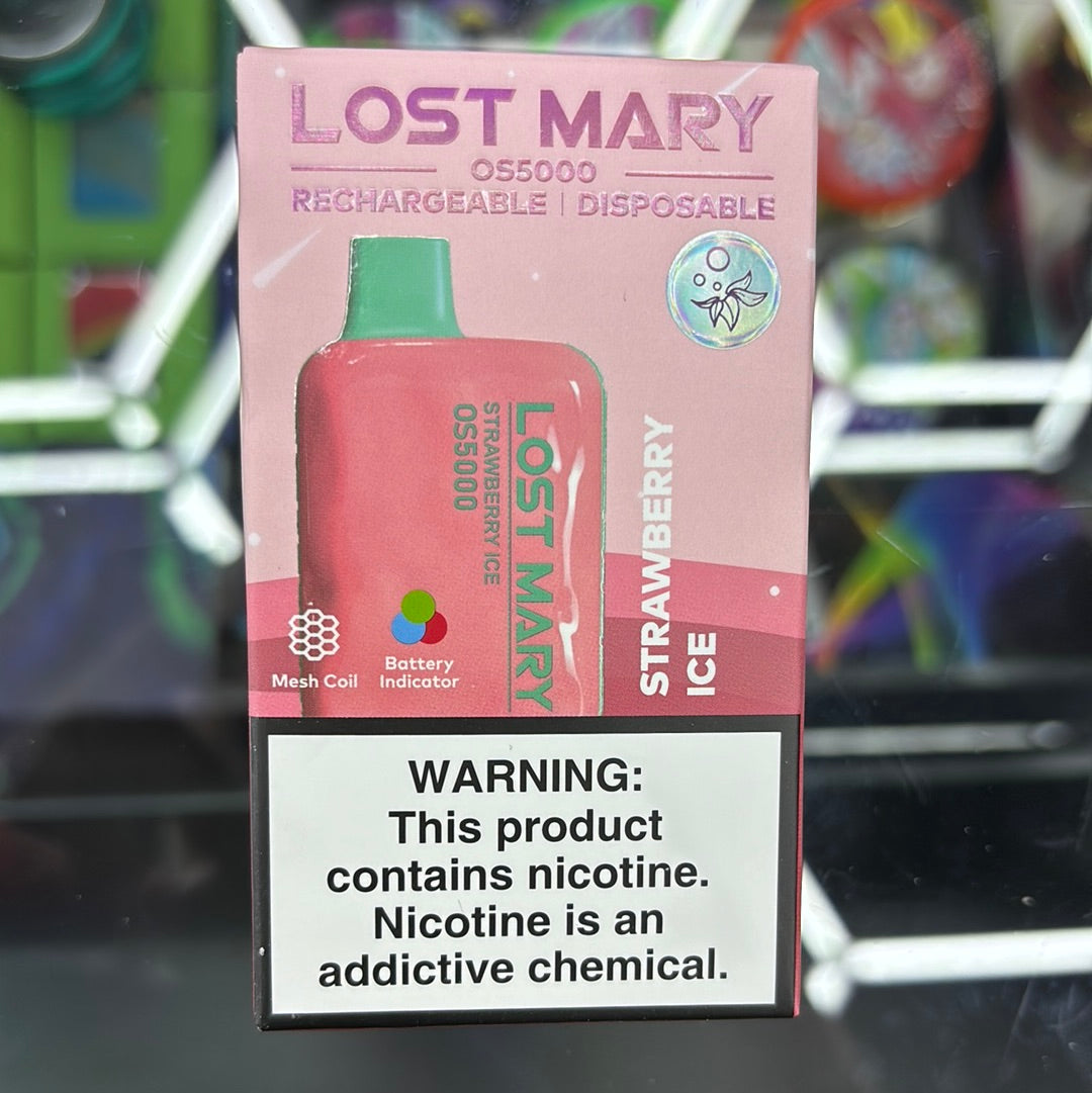 Lost Mary strawberry ice
