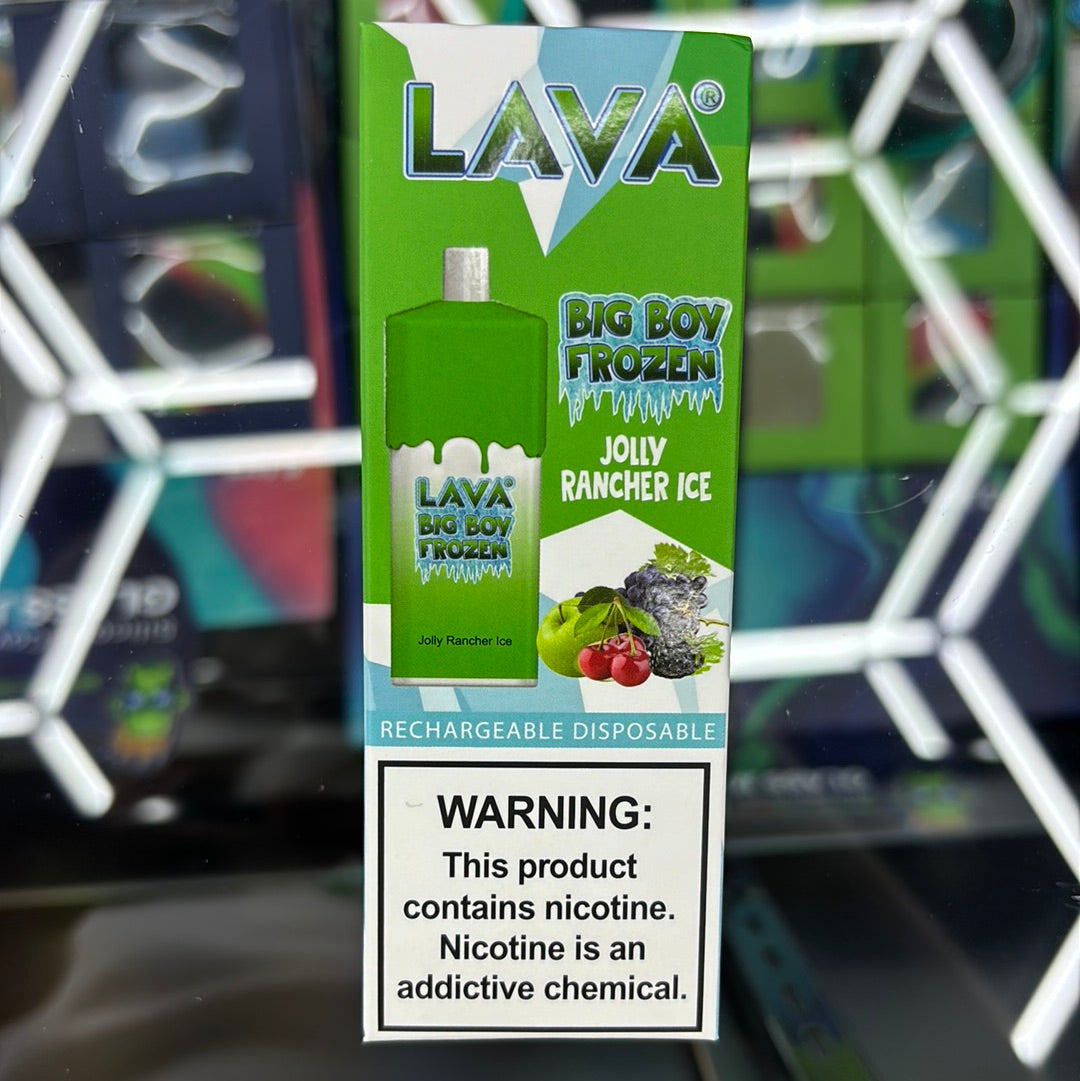 Lava 7000 puffs jolly rancher, ice