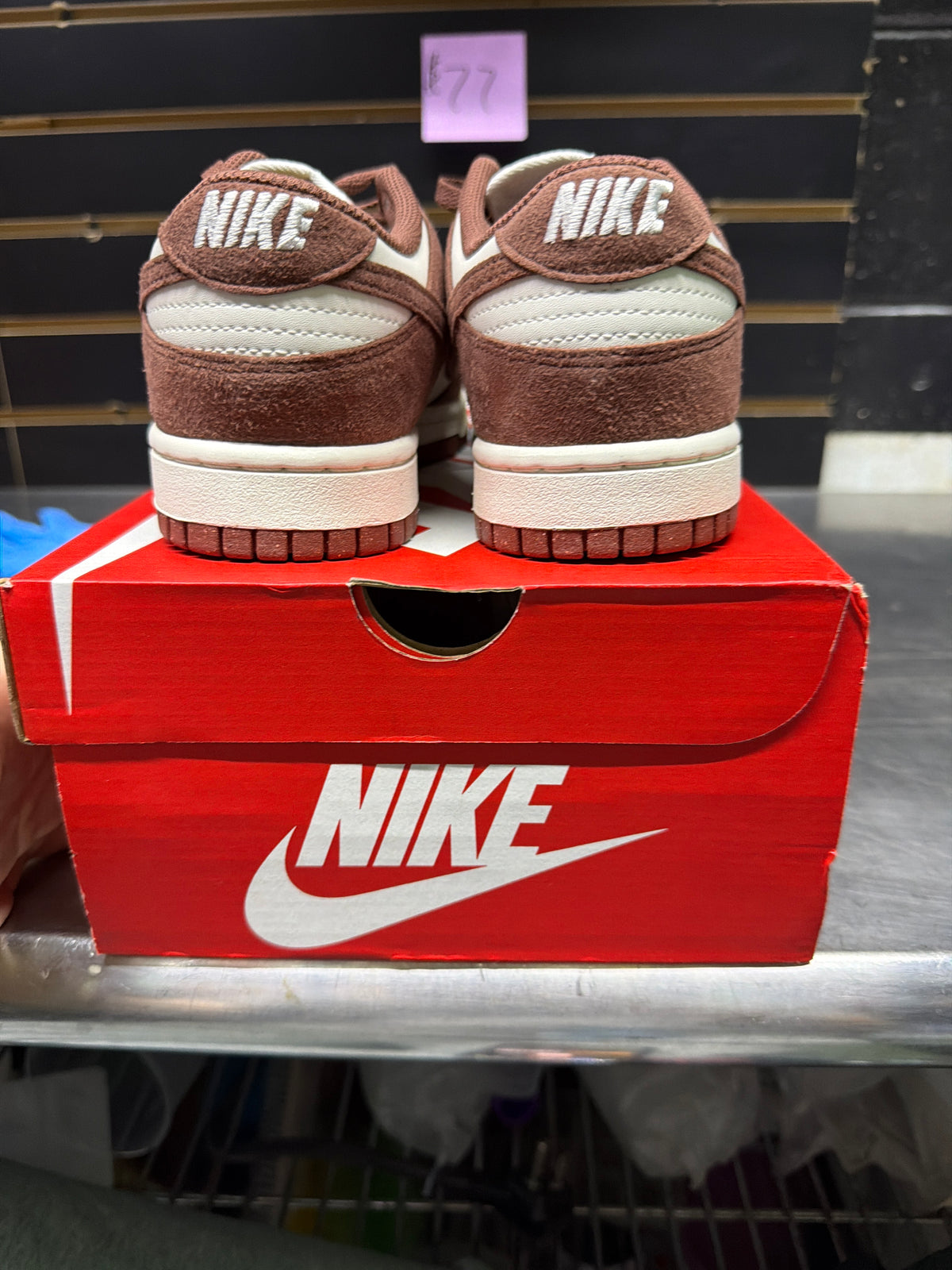 Nike Dunk Low Next Nature Red Sepia Size 8