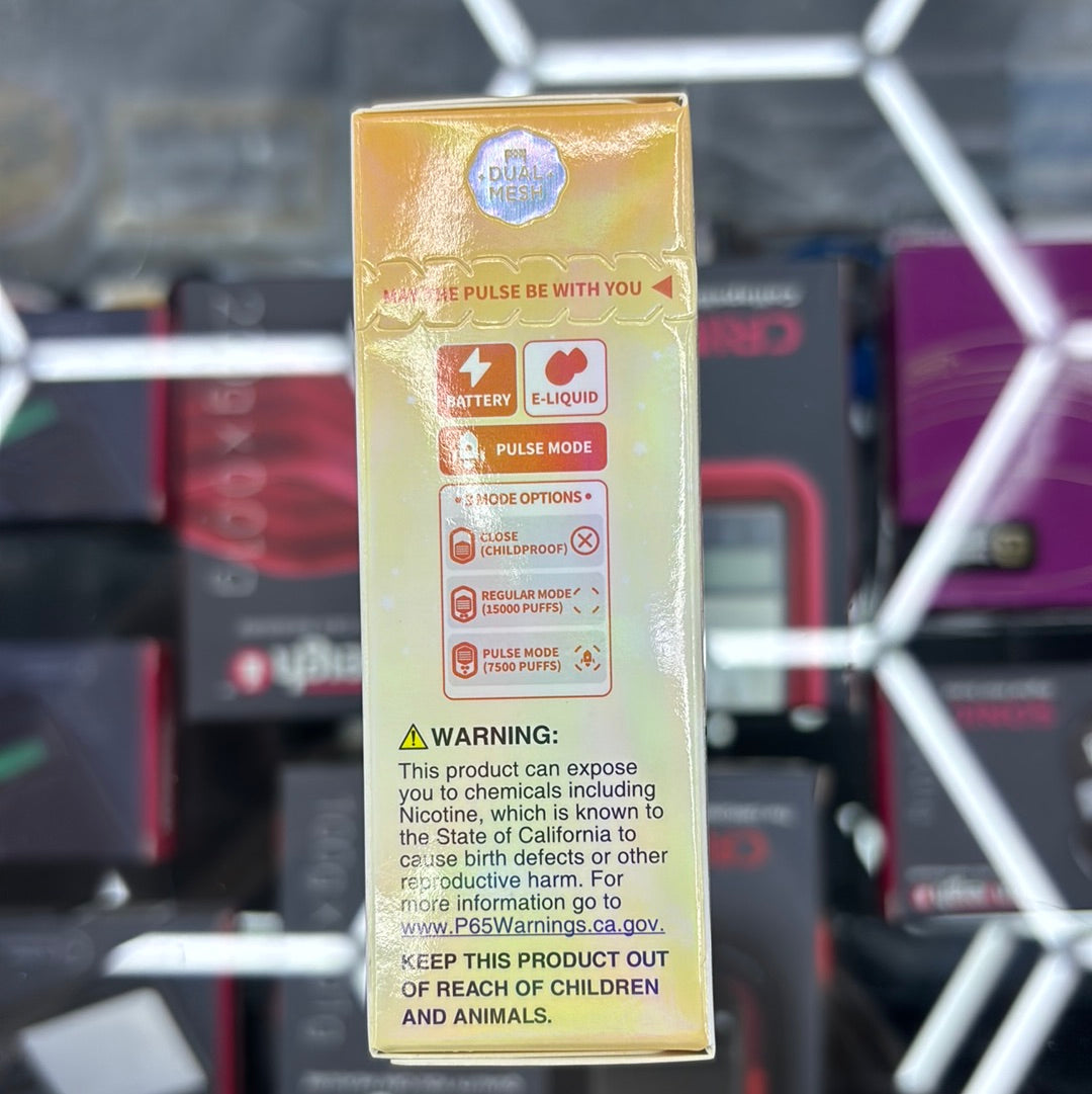 Geek bar pulse grape lemon