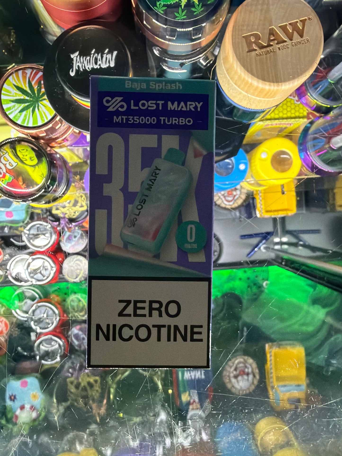 Lost Mary turbo edition 35k hits Zero nicotine baja splash