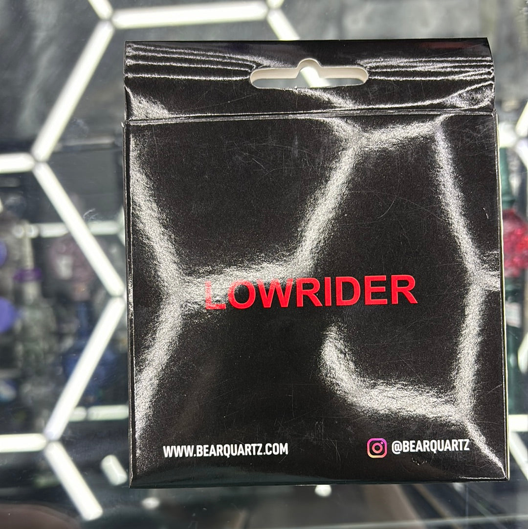 Bear quartz lowrider blender clear banger