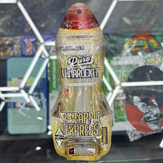 Puro lunarocket Pineapple Express , 2X 1.5G pre-roll, uplifting