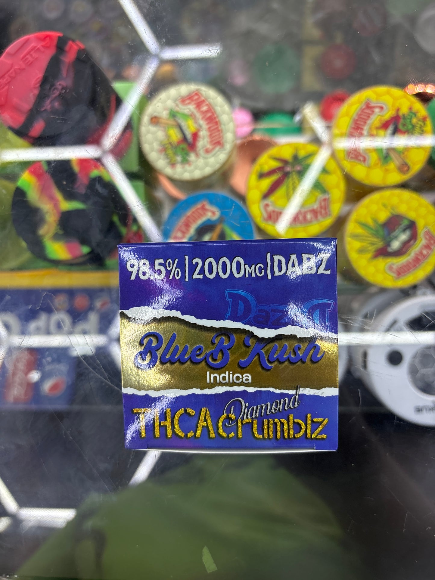 Dazed THCA Diamond crumblz blue b kush indica 2G