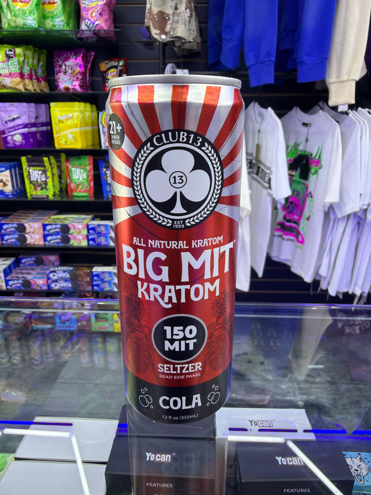 Kratom club 13 seltzer Cola 150mit