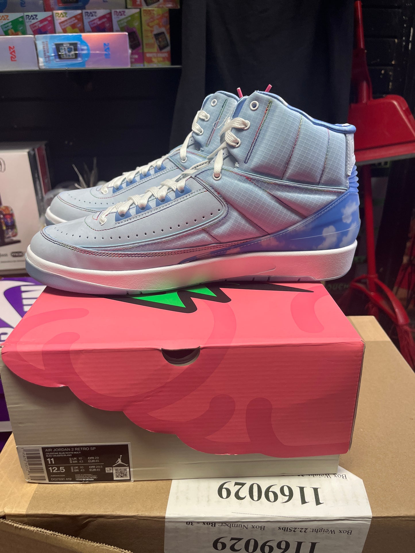 Air Jordan 2 Retro J Balvin size 11