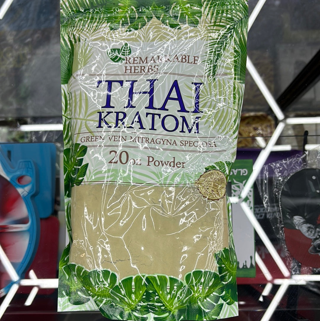 Remarkable herbs thai kratom green vein 20oz powder￼