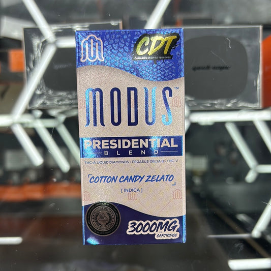 Modus presidential blend cotton candy zelato indica 3g cartridge