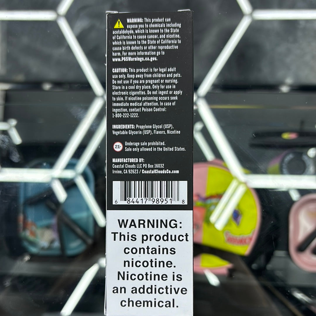 Coastal clouds, melon berries 6mg