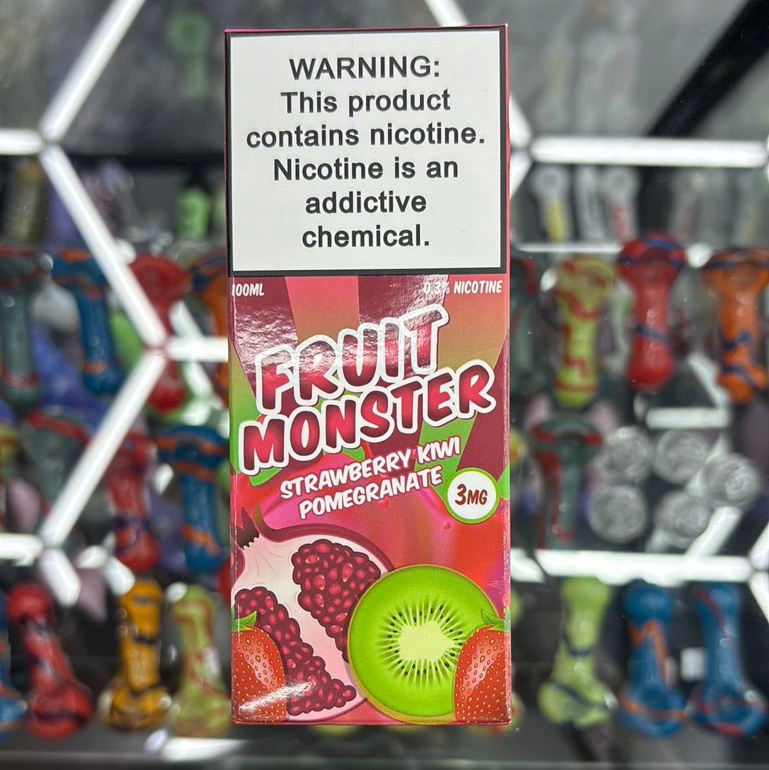 Frozen fruit monster, strawberry kiwi pomegranate 3MG 100ML