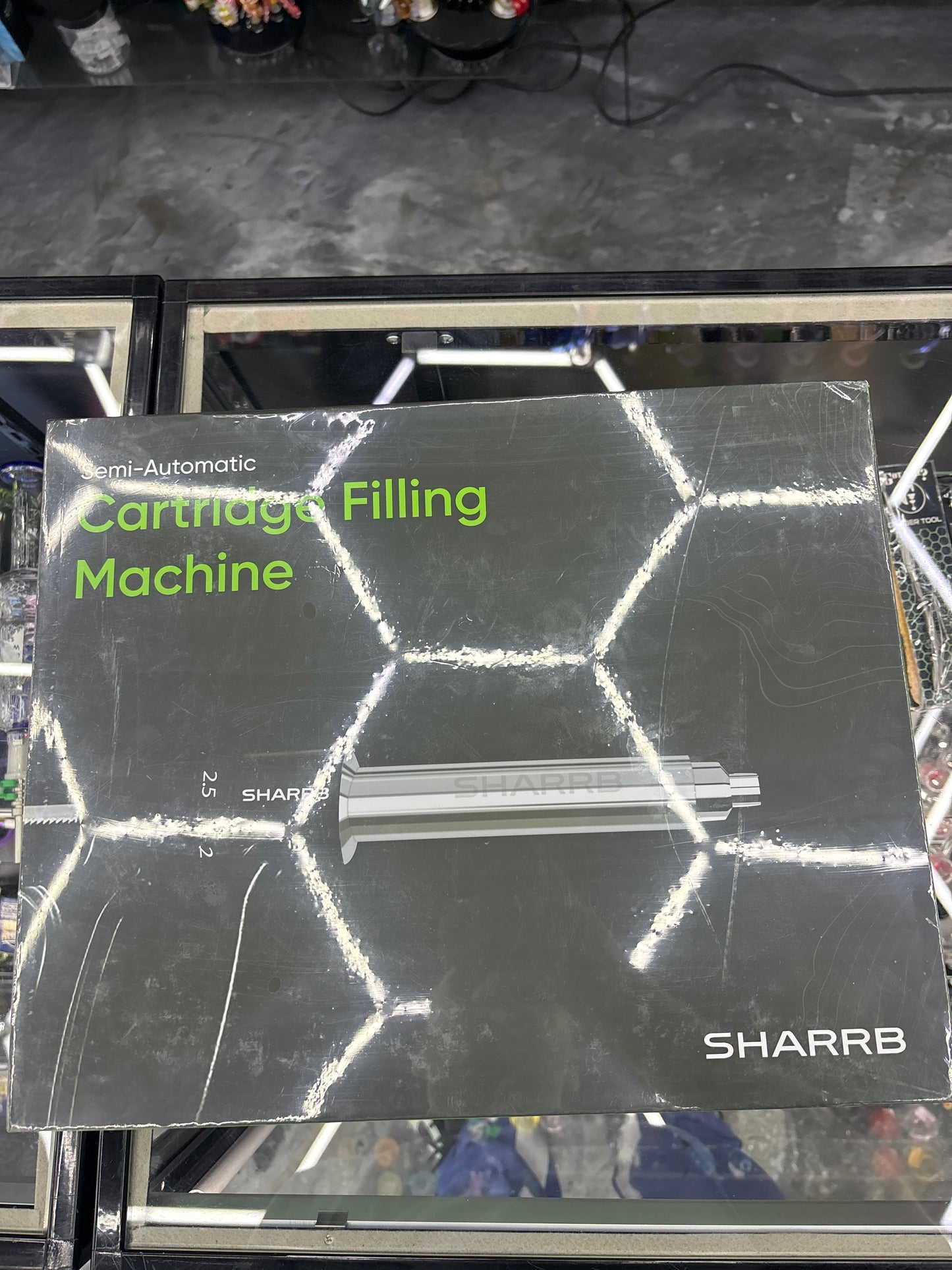 Semi automatic cartridge, filling machine sharrb