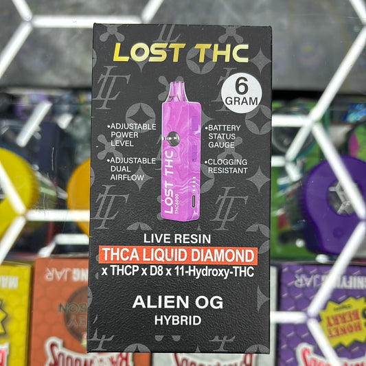 Lost thc live resin alien og , hybrid 6g