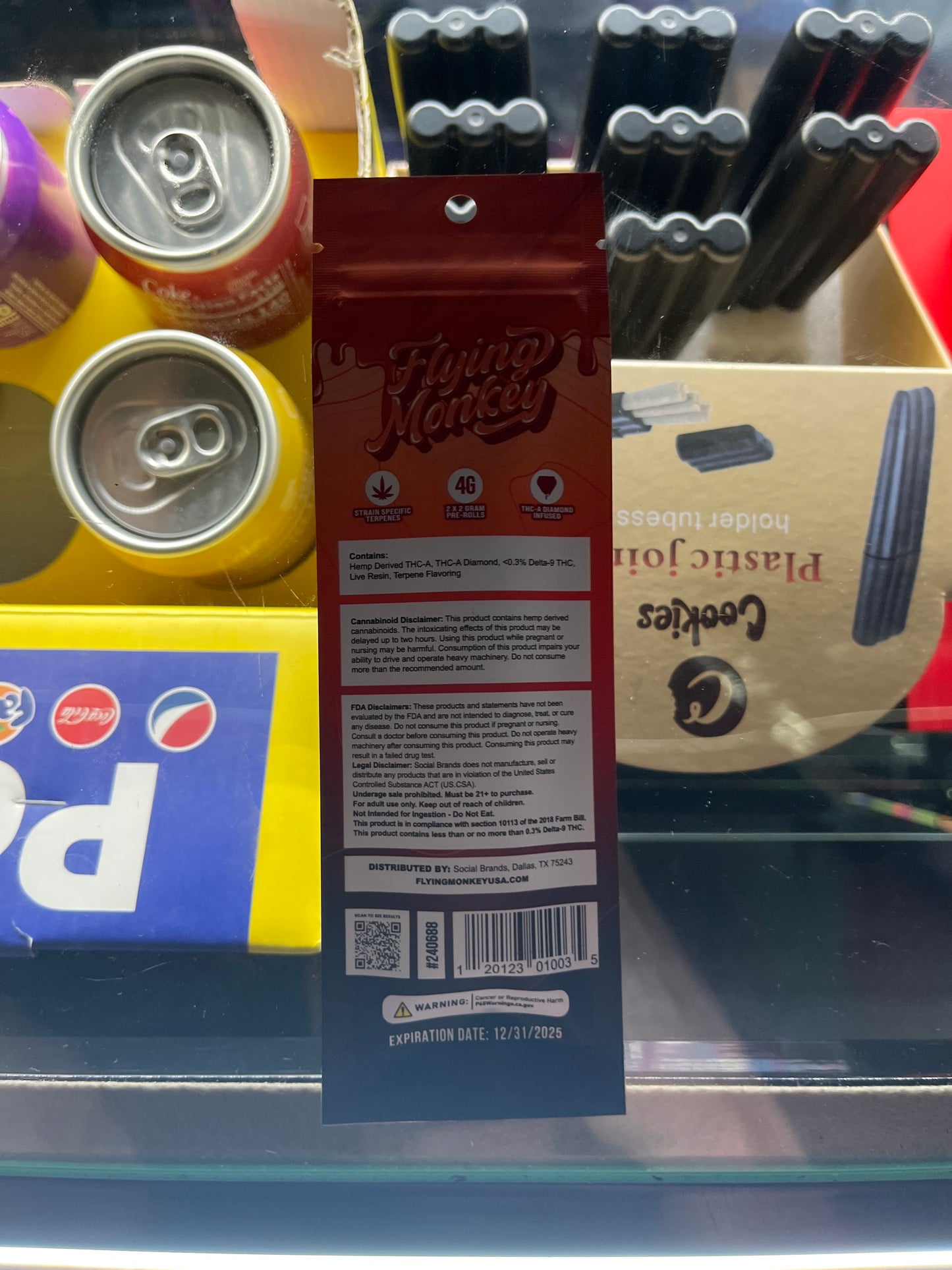 Flying monkey pre rolls thca cherry slushie hybrid