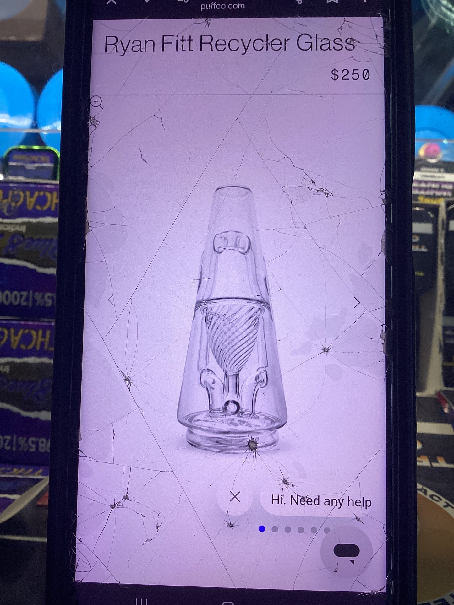 Ryan fitt recycler glass