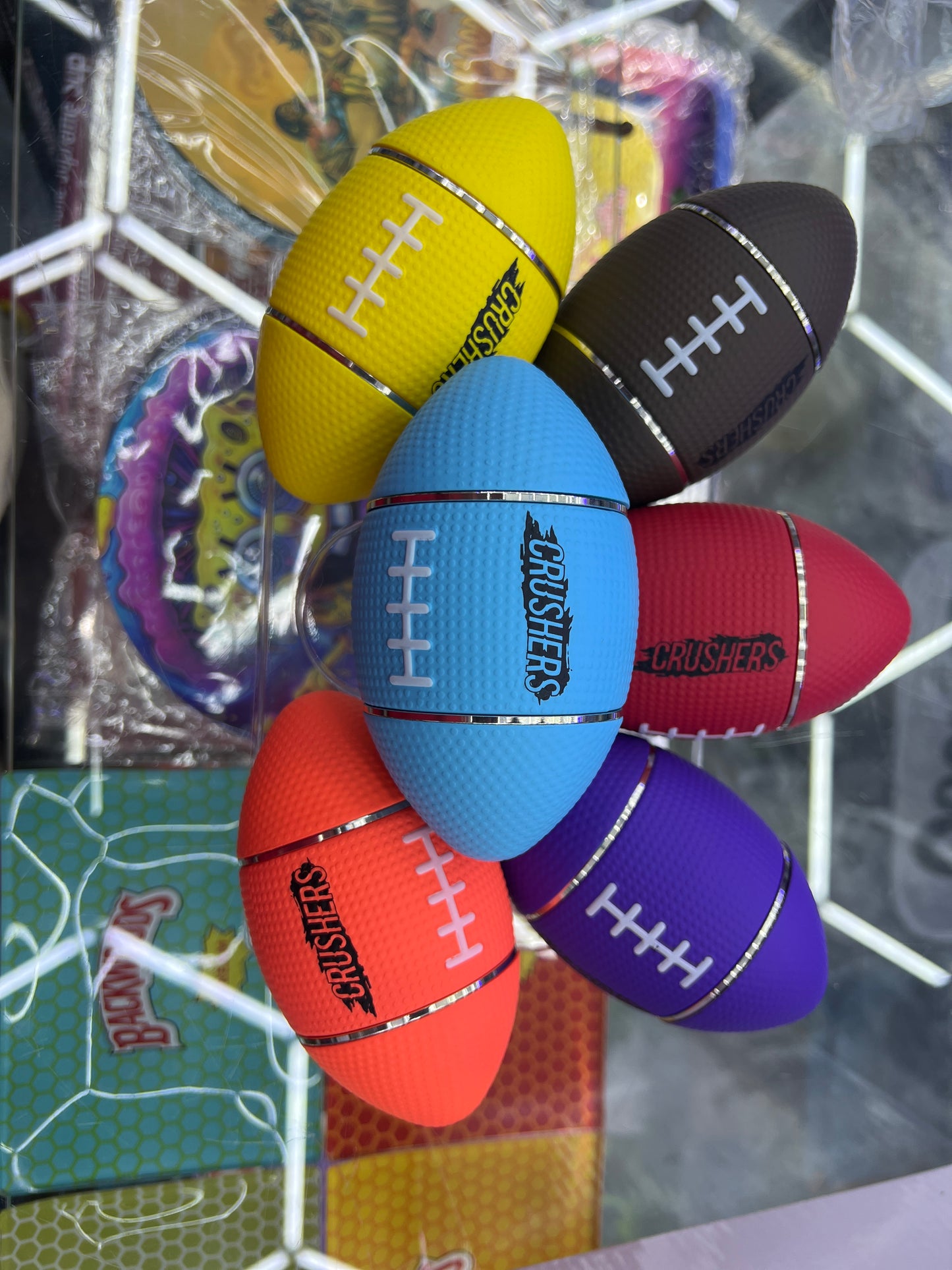 crushers football grinder