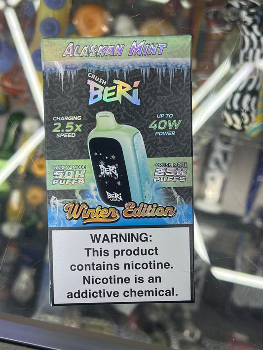 Crush beri Alaskan mint 50k puffs