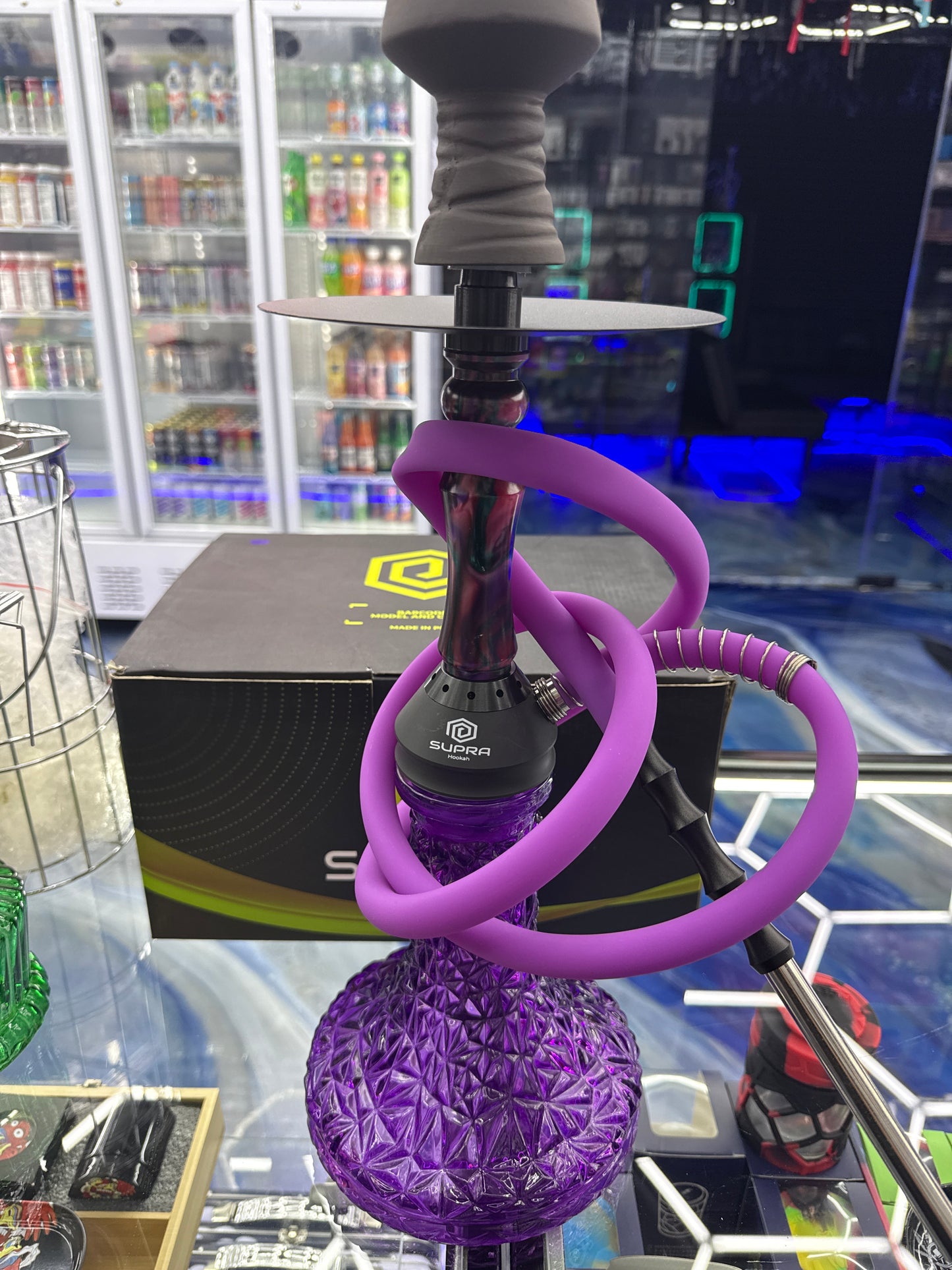 Supra hookah purple