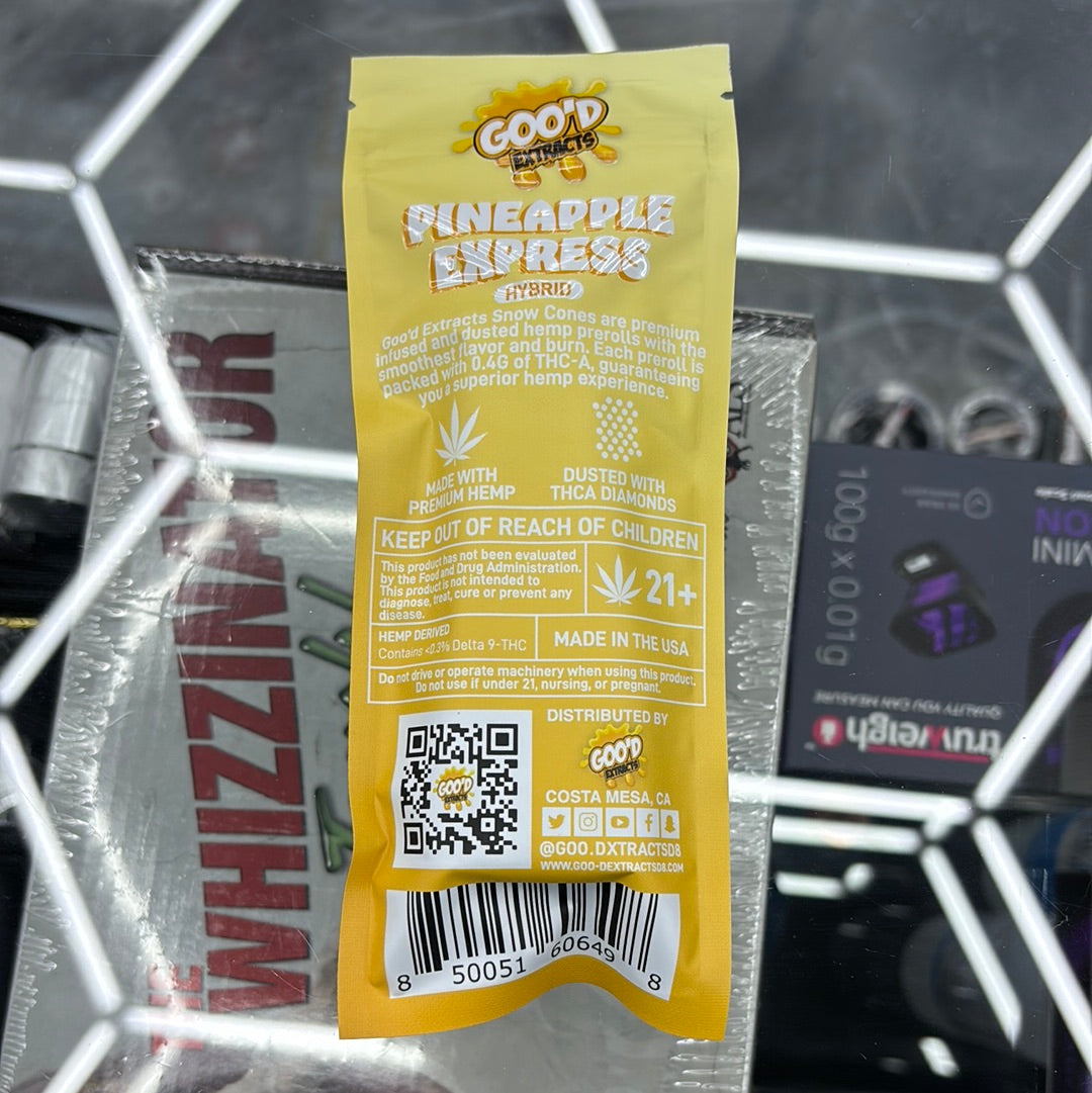Goo’d extracts pineapple express, hybrid