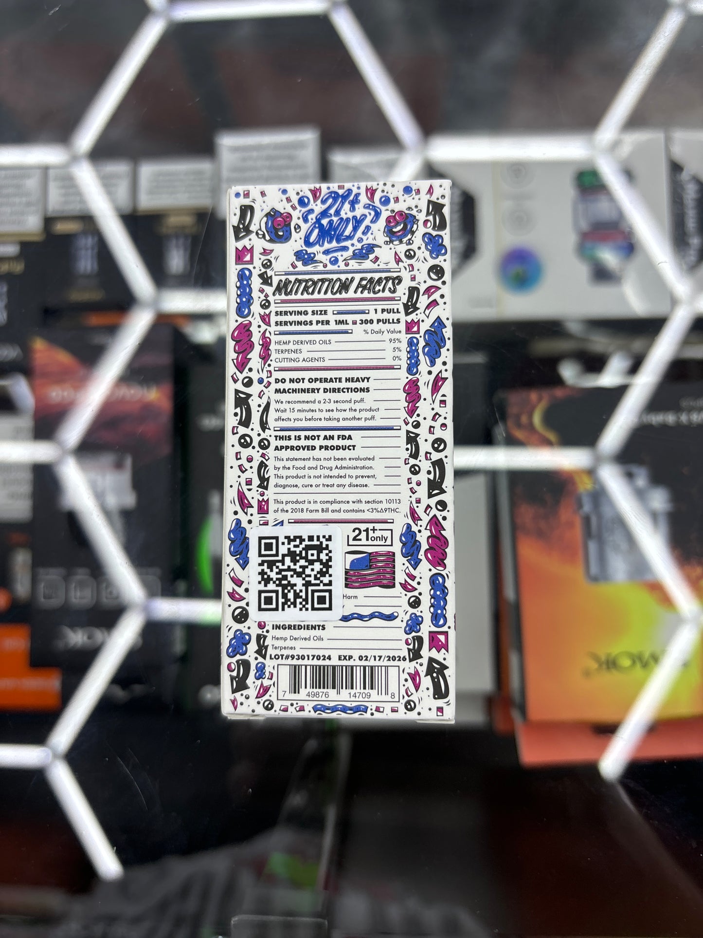 Big high thca Cookie Monster Indica 1G