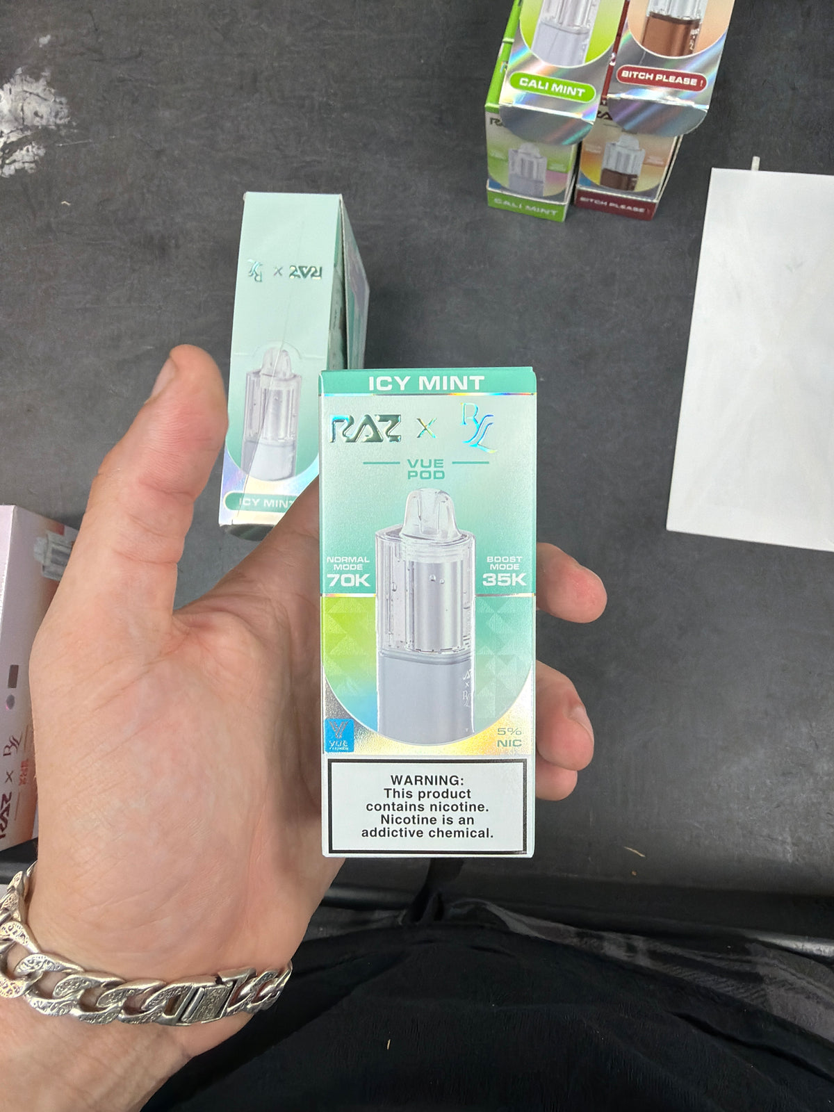 Raz x RL Vue Pod 70k Icy mint