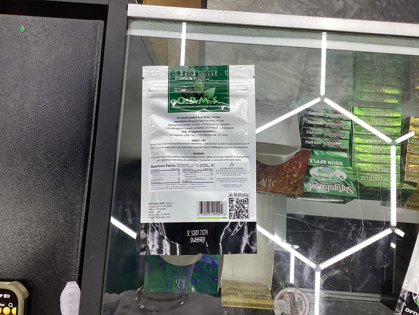 OPMS, norneo , Kratom , 1oz powder, super green