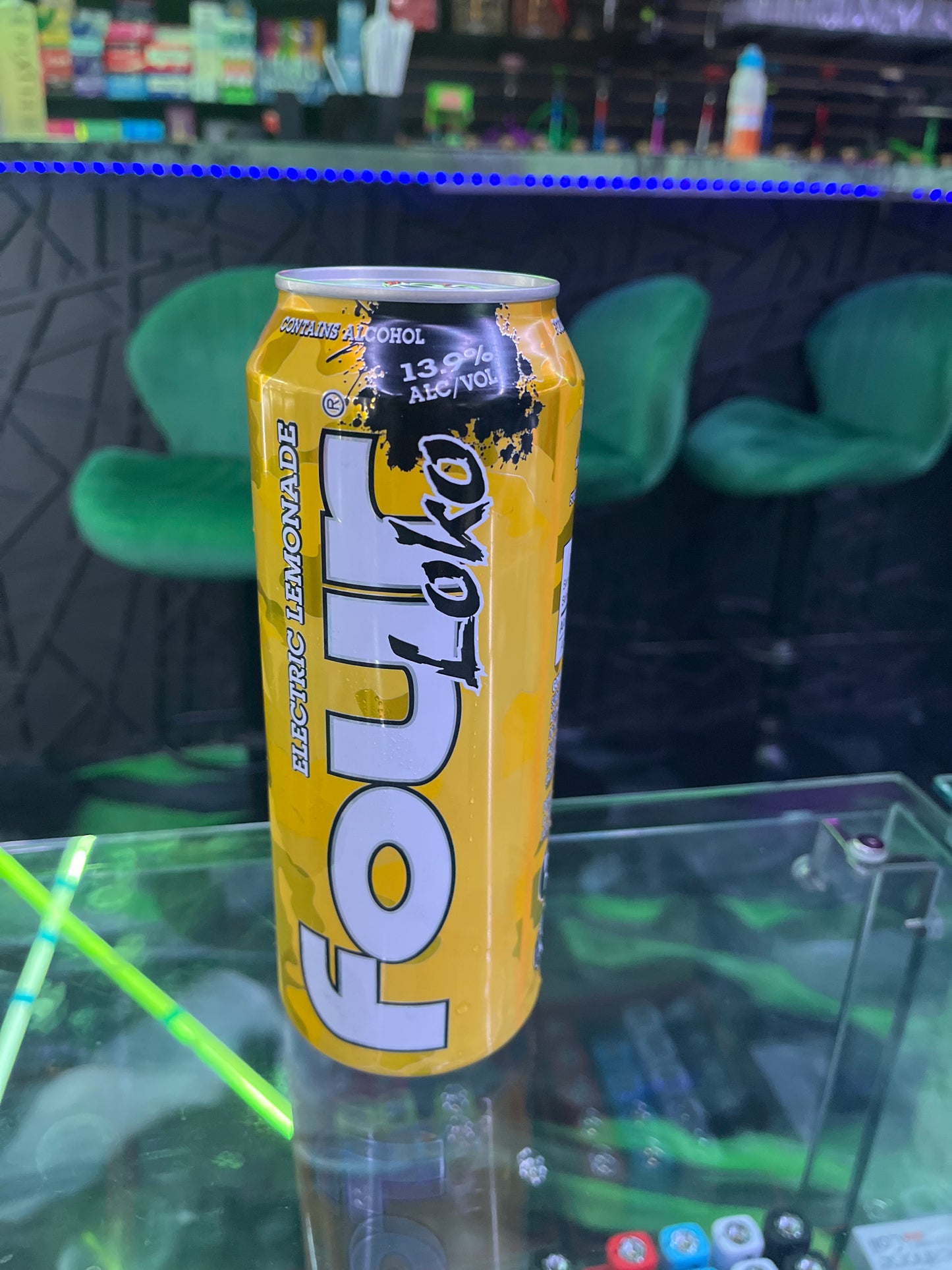 Four loko electric lemonade 23.5floz 13.9%