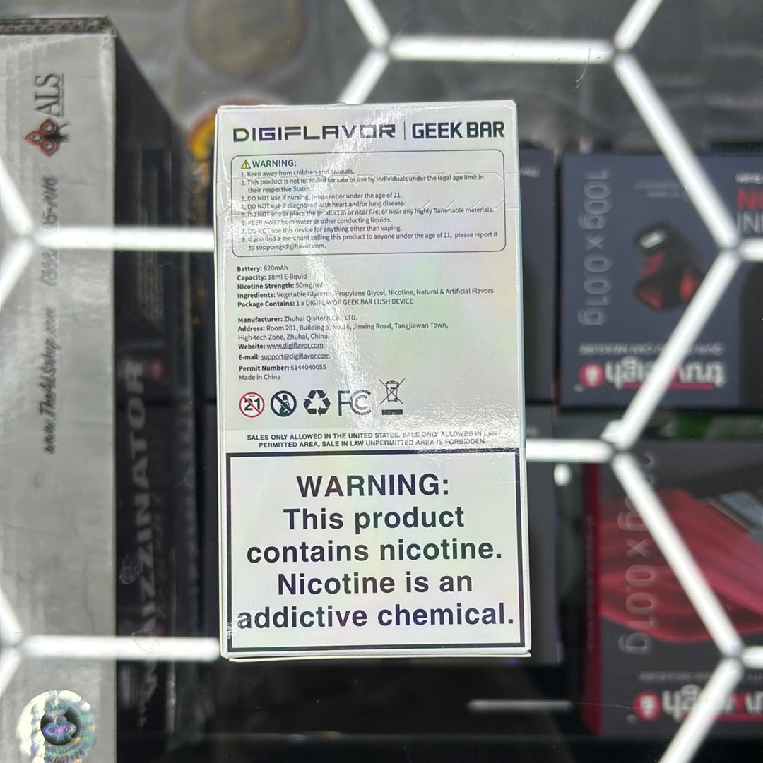 Geekbar 20,000 puffs blueberry fab