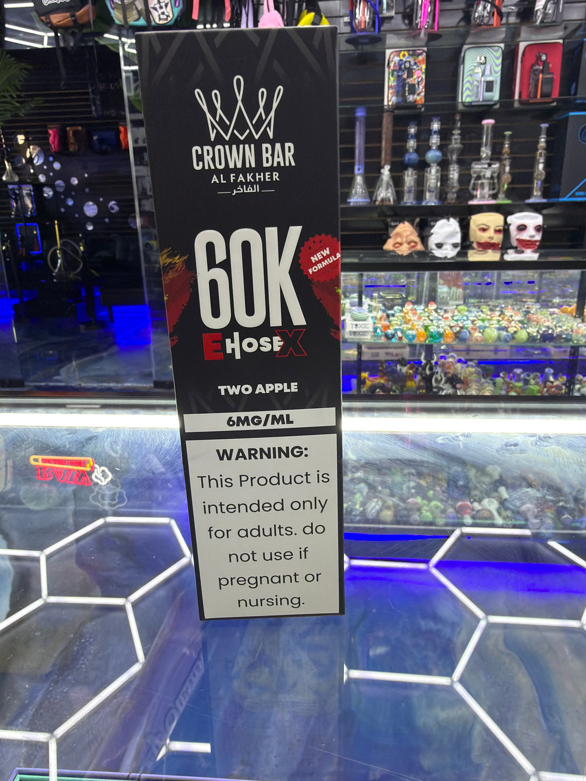 Crown Bar AL Fakher 60k E HoseX Two Apples