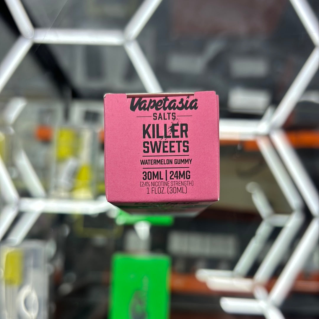 Vapetasia killer sweets, watermelon gummy 24MG
