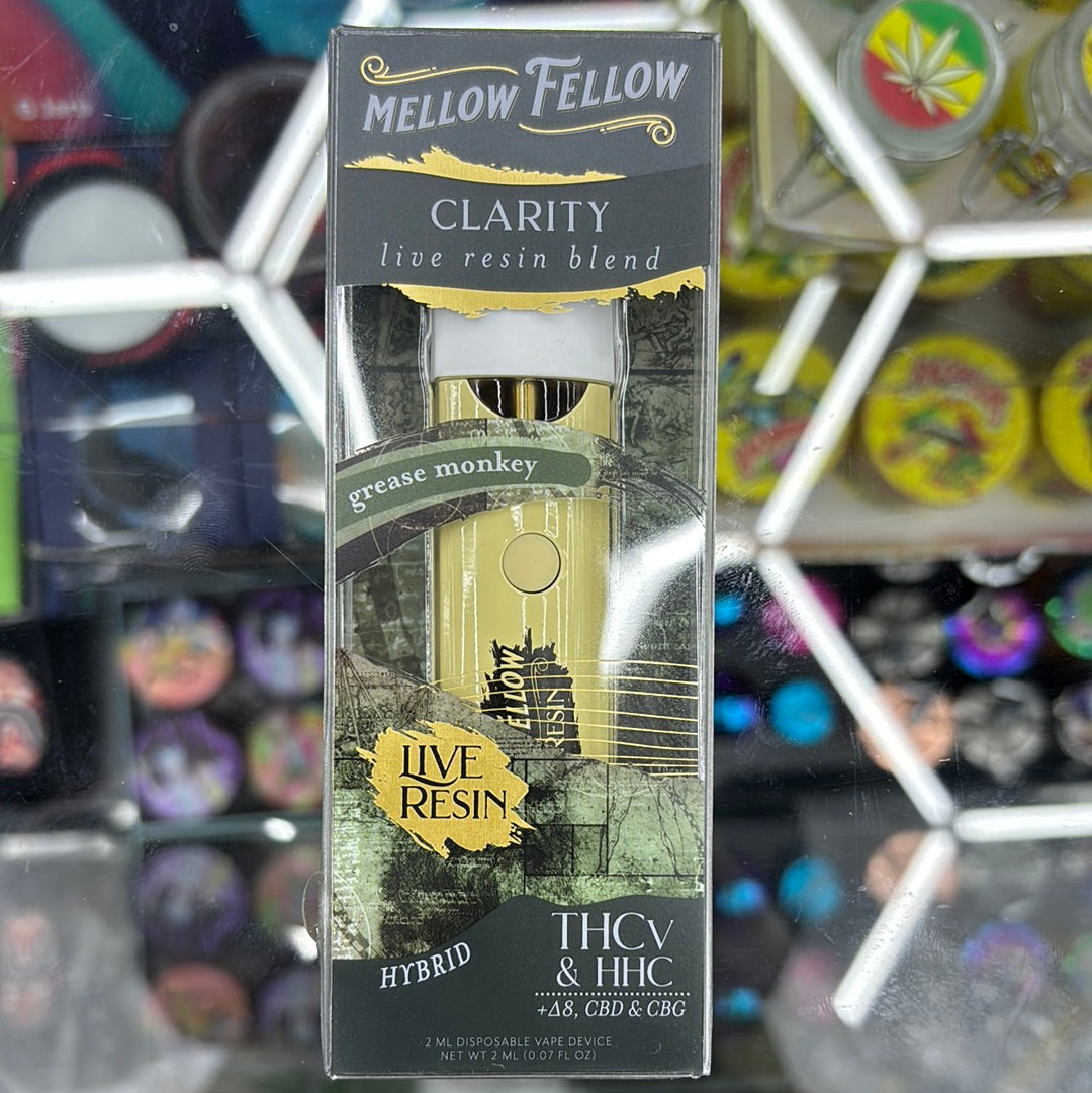 Mellow fellow grease monkey, live resin hybrid