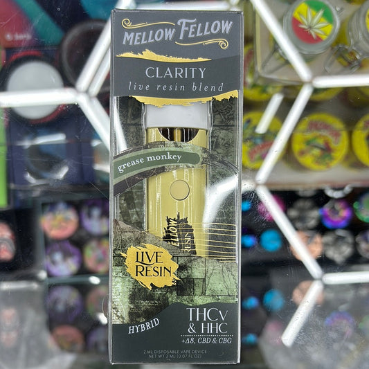 Mellow fellow grease monkey, live resin hybrid