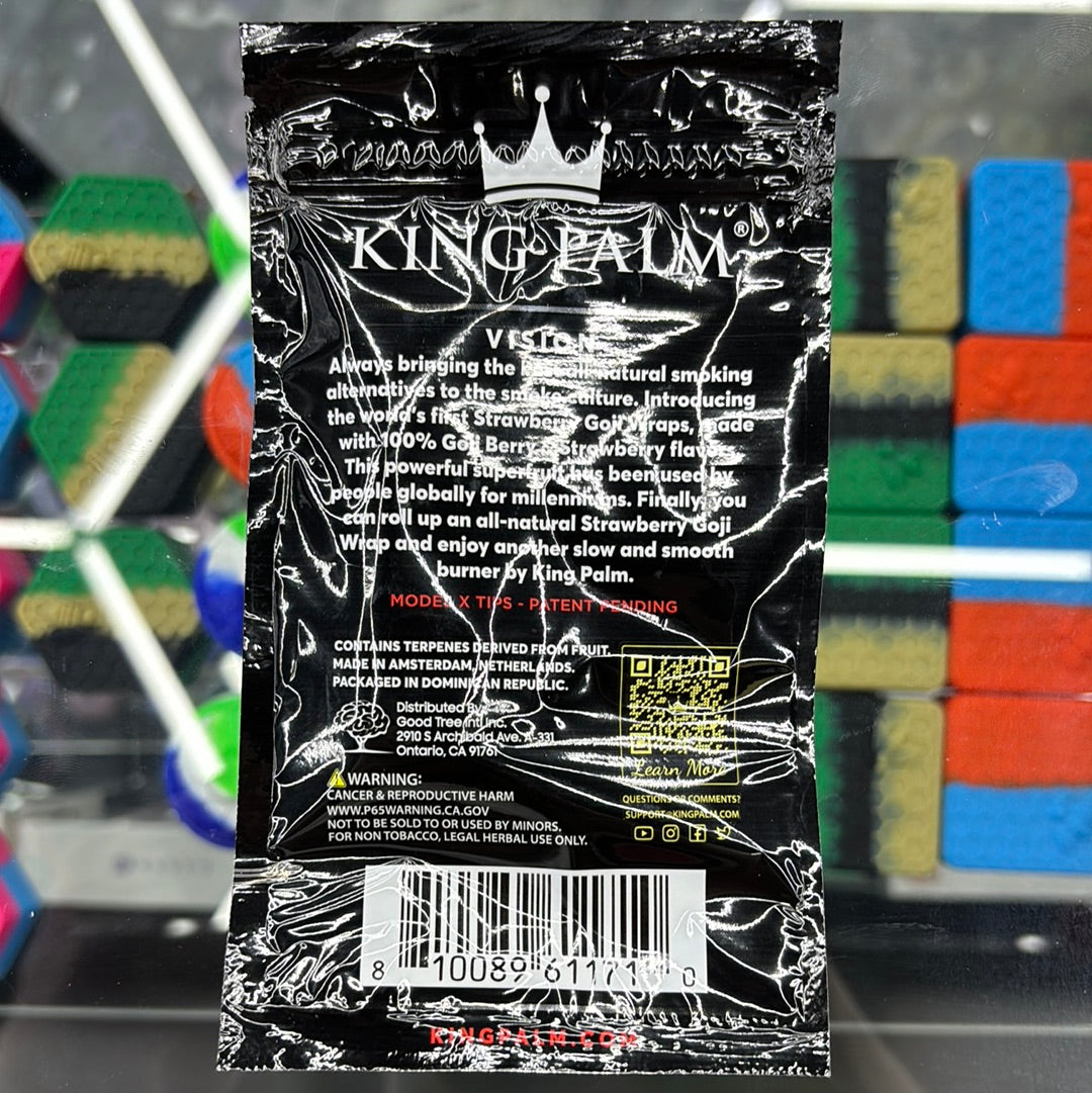 King palm goji wraps strawberry