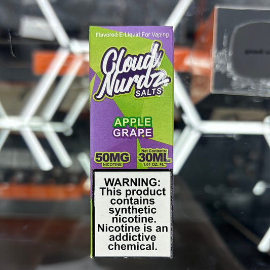 Cloud nurdz salts apple grape 50mg