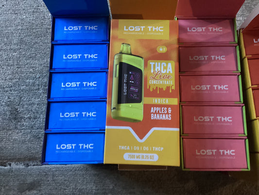 Lost thc thca live concentrate 7.5g apples and banana indica