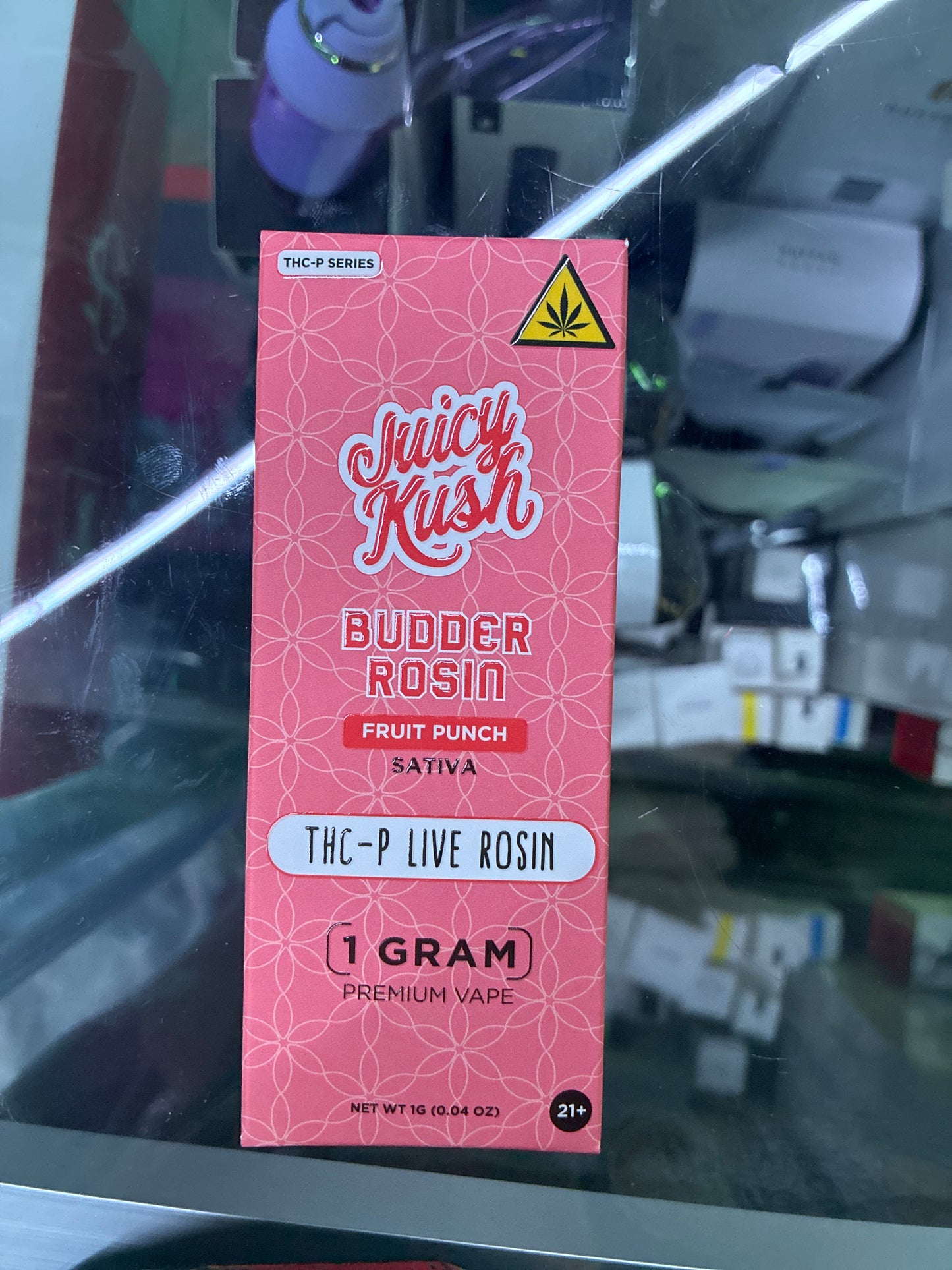 Juicy kush budder rosin 1g vape fruit punch sativa