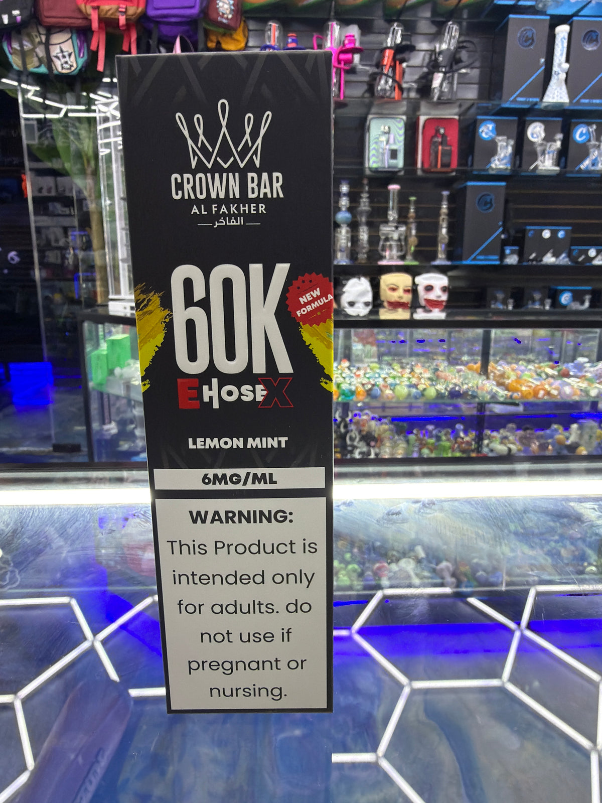 Crown Bar AL Fakher 60k E HoseX Lemon Mint