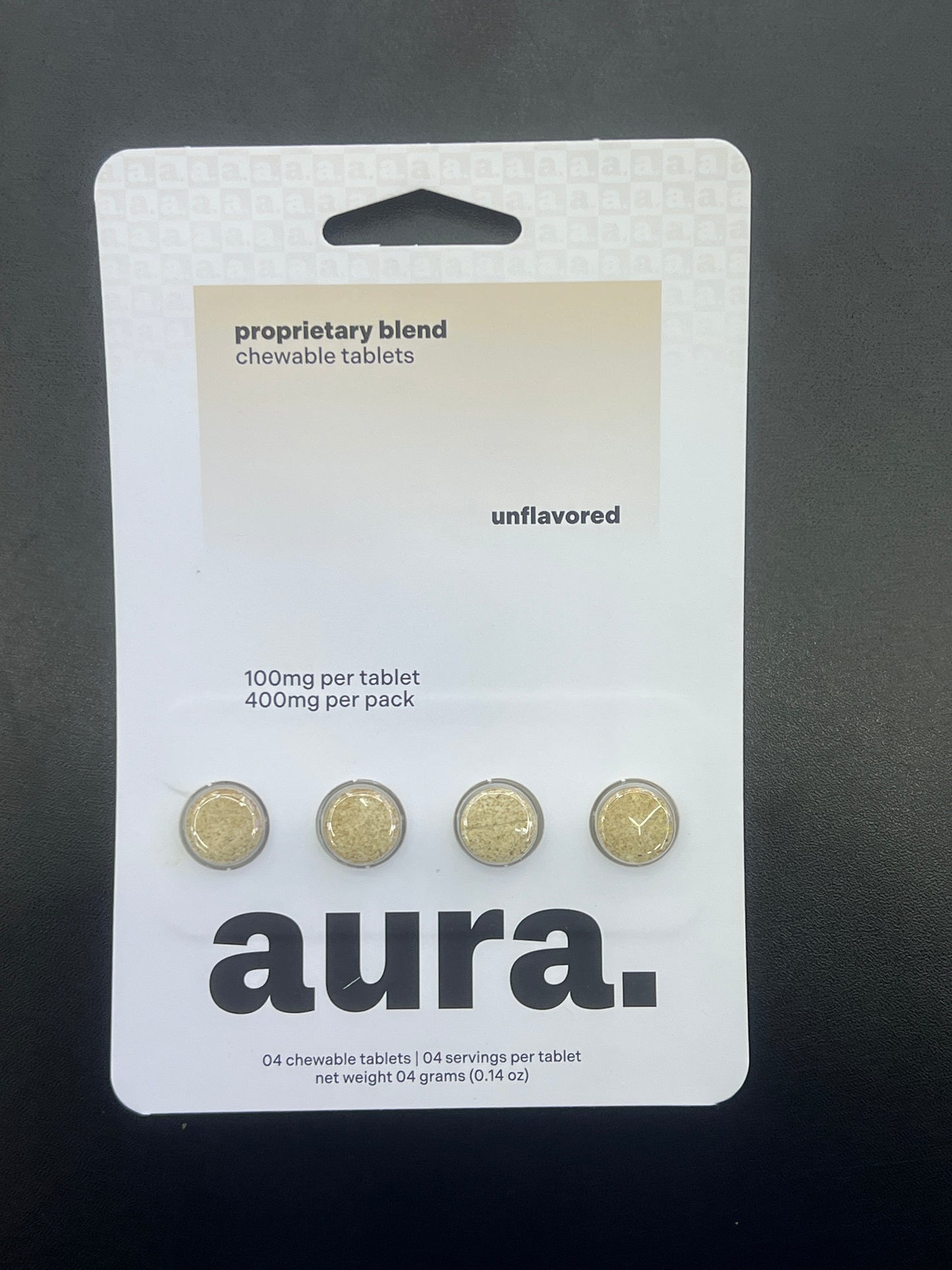 aura proprietary blend tablets 100mg 4ct