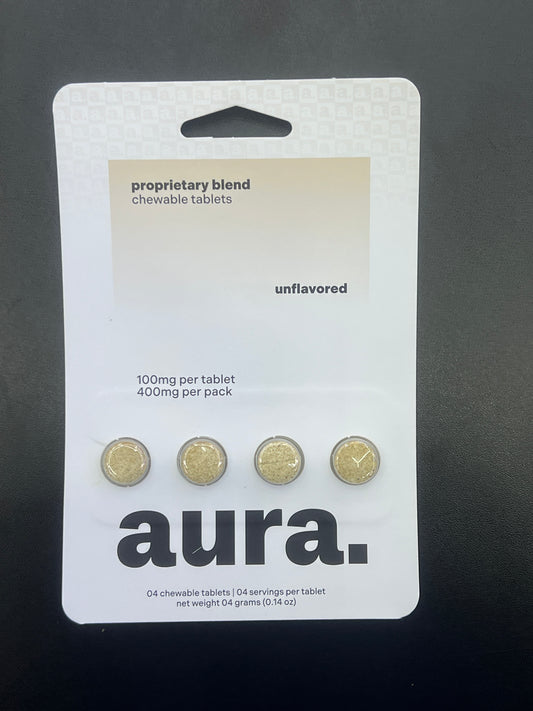 aura proprietary blend tablets 100mg 4ct