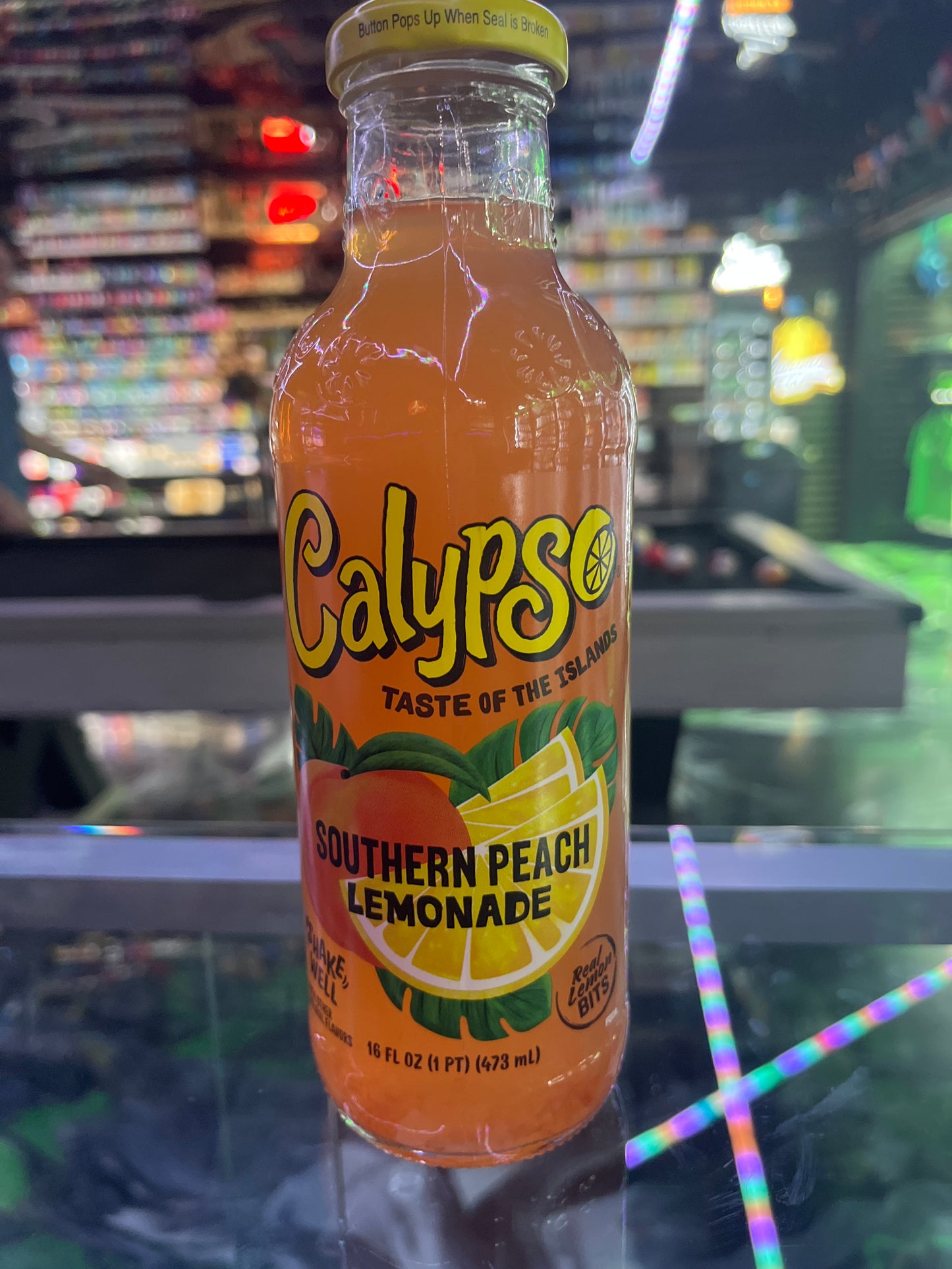 Calypso southern peach lemonade