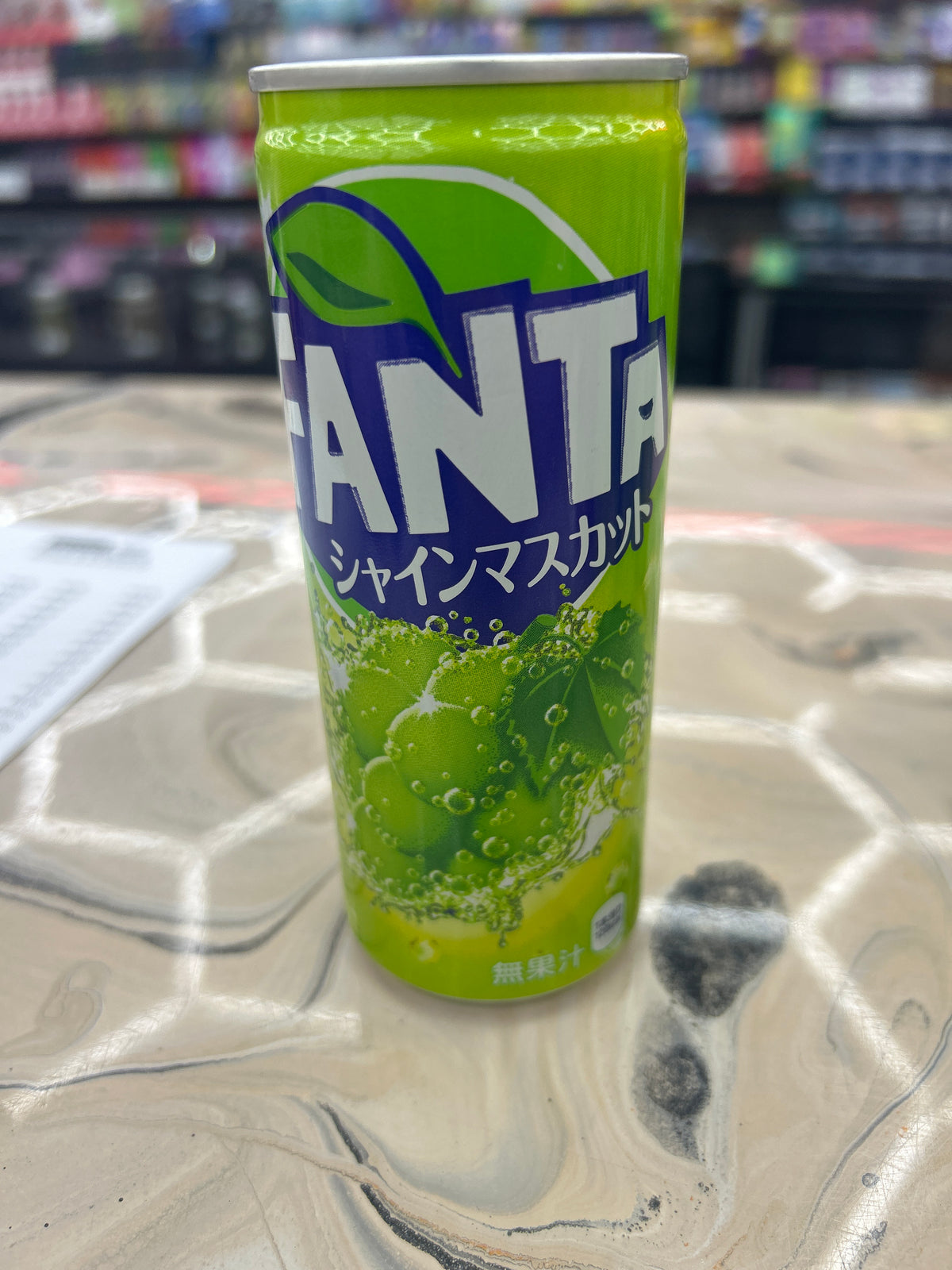 Fanta  exotic soda white grape 250ML