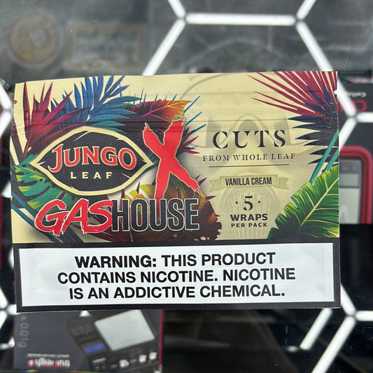 Jungo leaf vanilla cream 5wraps per pack